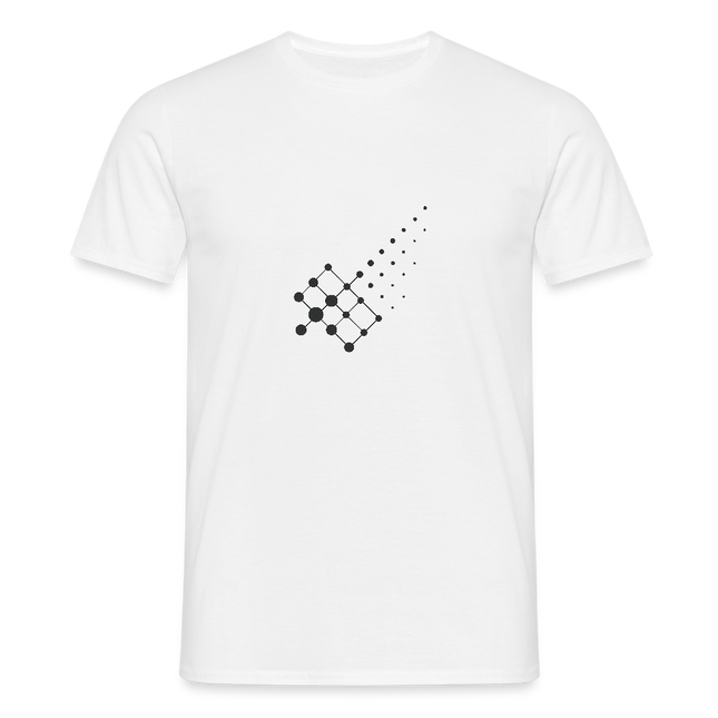 Diffusion Geometry – Die stille Bewegung der Materie - Männer T-Shirt - Weiß