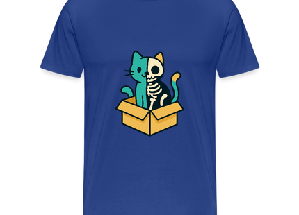 Schrödinger's Katze - Männer T-Shirt - Königsblau
