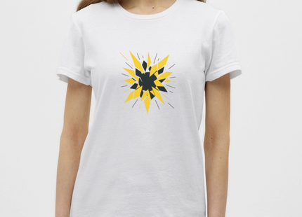 Radioactive Fragmentation – Ordnung im Zerfall - Frauen T-Shirt - Weiß