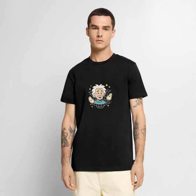 Physics — It’s All Relative – Einsteins Humor zum Anziehen - Männer T-Shirt - Schwarz