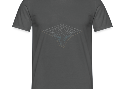 Relativity Geometry – Raumzeitkrümmung zum Anziehen - Männer T-Shirt - Anthrazit