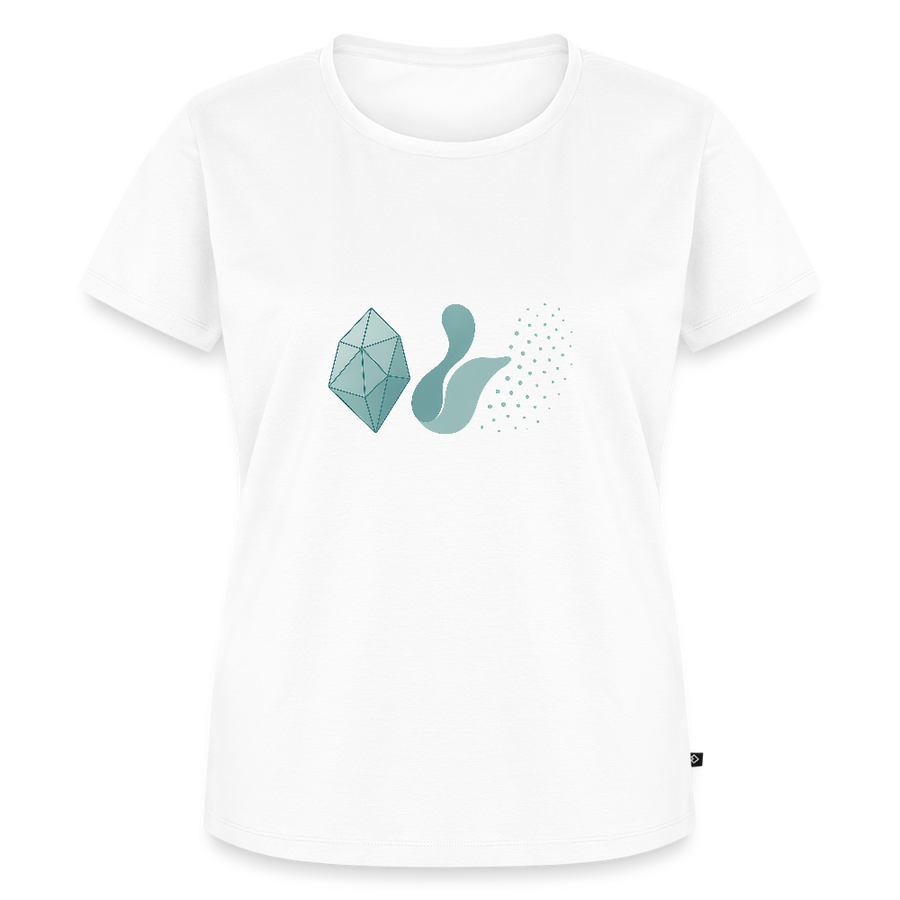 Phase Transition – Zwischen Ordnung und Wandel - Frauen T-Shirt - Weiß