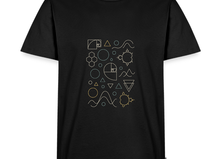 I See Patterns – Männer T-Shirt - Schwarz