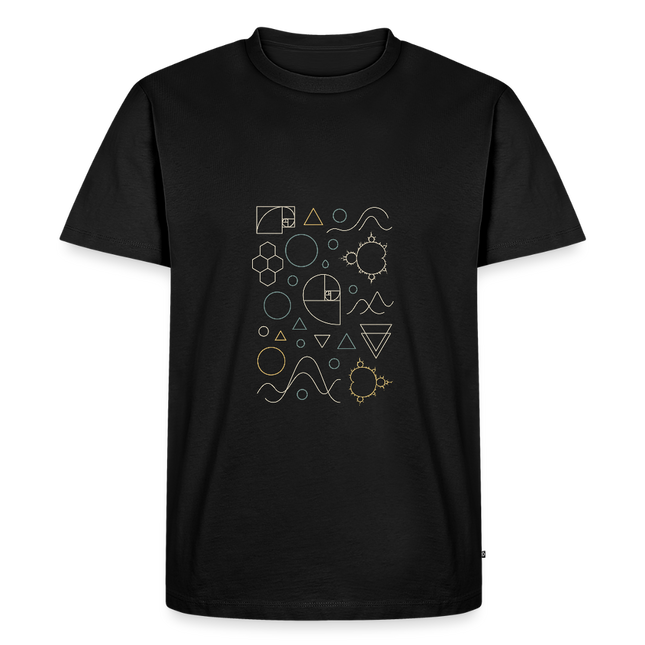 I See Patterns – Männer T-Shirt - Schwarz