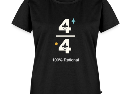 100% Rational - Frauen T-Shirt - Schwarz