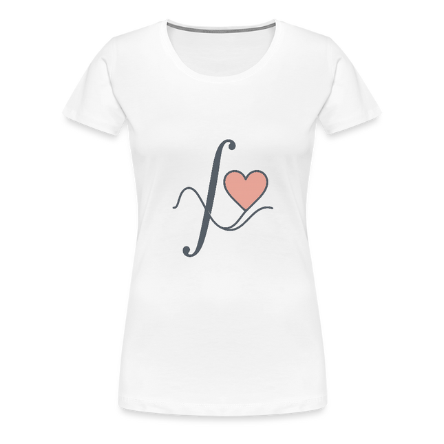 Integral of My Life – Frauen Premium T-Shirt - Weiß