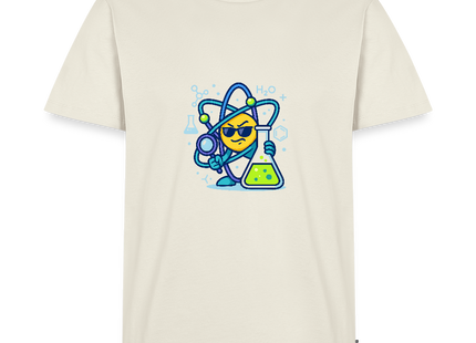Never trust an atom – they make up everything - Männer T-Shirt - Naturweiß