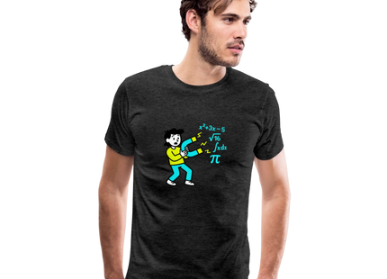 Magnet for Problems - Männer Premium T-Shirt - Anthrazit
