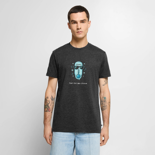 Absolute Zero — Can’t Get Any Cooler - Männer T-Shirt - Anthrazit meliert