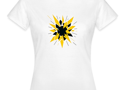 Radioactive Fragmentation – Ordnung im Zerfall - Frauen T-Shirt - Weiß