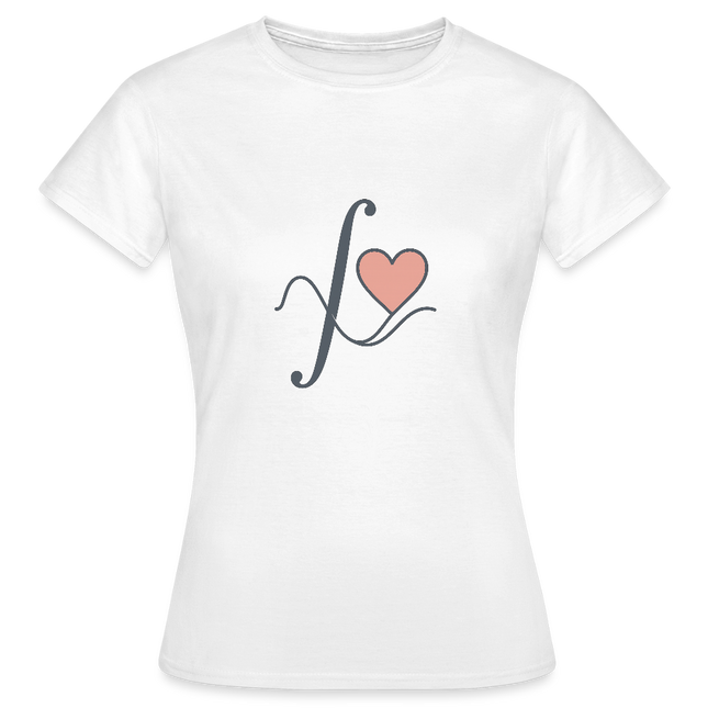 Integral of My Life – Frauen T-Shirt - Weiß