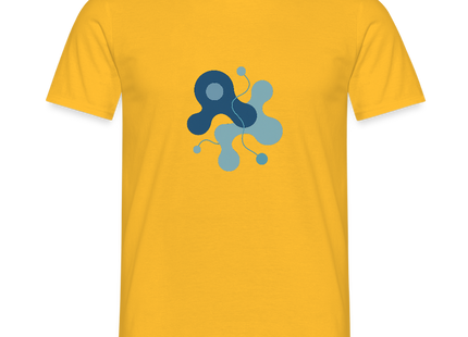 Organic Complexity – Die Form des Lebendigen - Männer T-Shirt - Gelb
