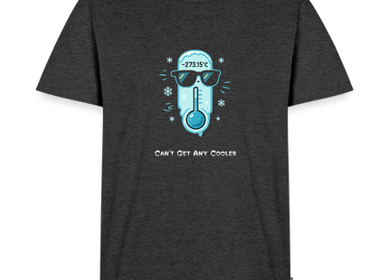 Absolute Zero — Can’t Get Any Cooler - Männer T-Shirt - Anthrazit meliert