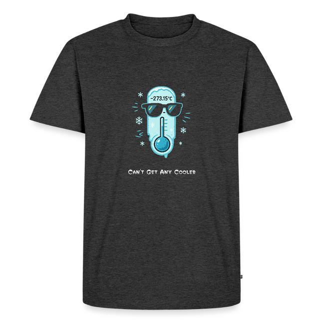 Absolute Zero — Can’t Get Any Cooler - Männer T-Shirt - Anthrazit meliert