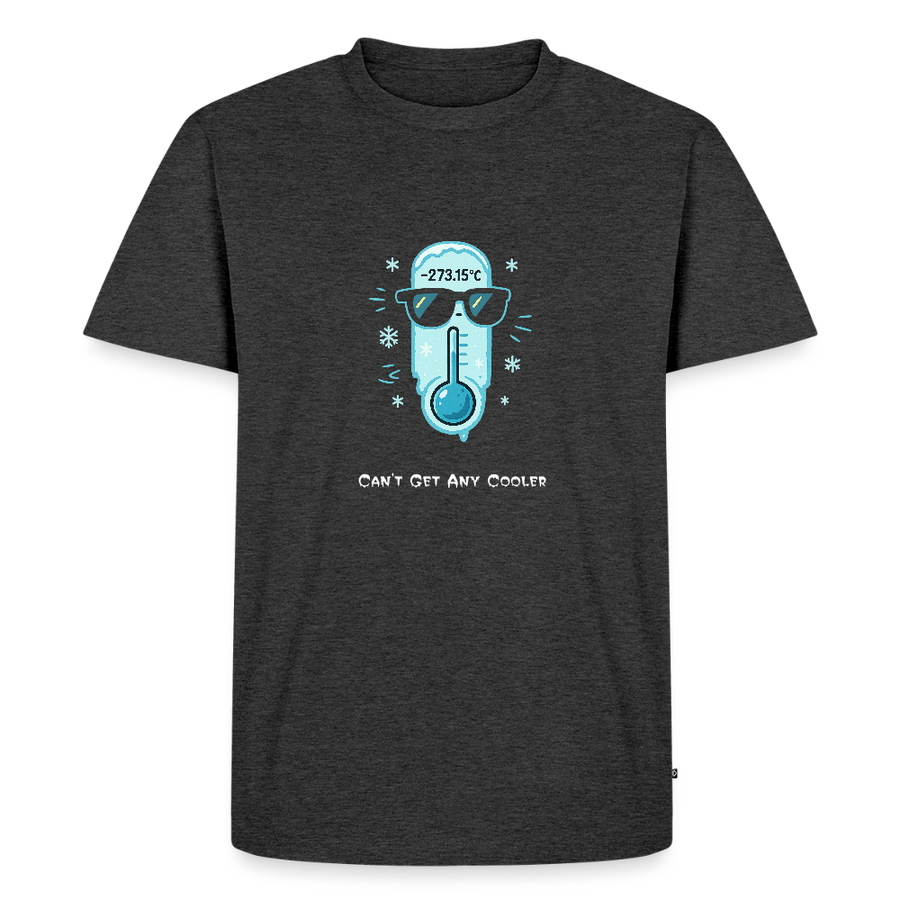Absolute Zero — Can’t Get Any Cooler - Männer T-Shirt - Anthrazit meliert