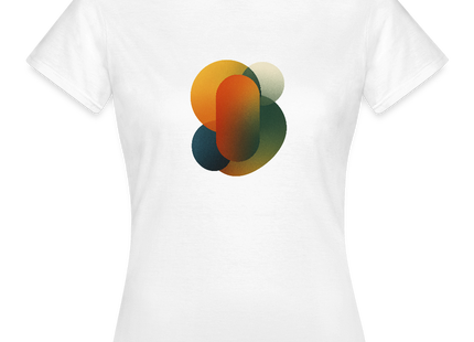 Color of Chemistry – Die Pigmente der Wissenschaft - Frauen Premium T-Shirt - Weiß