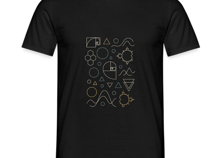 🎨 I See Patterns – Männer T-Shirt - Schwarz
