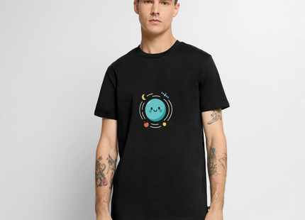 I’m Attractive (Gravitationally) – Physik-Flirt auf Nerd-Art - Männer T-Shirt - Schwarz