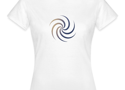 Spiral Geometry – Ordnung im Kosmos - Frauen T-Shirt - Weiß