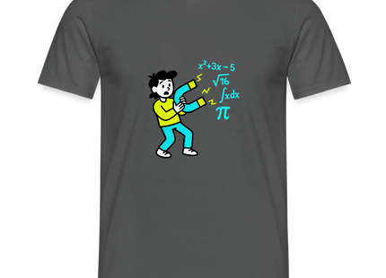Magnet for Problems - Männer T-Shirt - Anthrazit