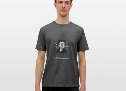 I Am Uncertain (Heisenberg Edition) - Männer T-Shirt - Anthrazit