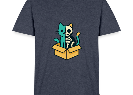 Schrödinger's Katze - Männer T-Shirt - Jeansblau 