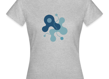 Organic Complexity – Die Form des Lebendigen - Frauen T-Shirt - Grau meliert