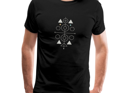 Symmetry is Everything - Männer Premium T-Shirt - Schwarz