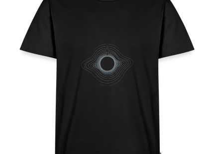 Event Horizon Minimal – Das perfekte Schwarzloch in stilvoller Form - Männer T-Shirt - Schwarz