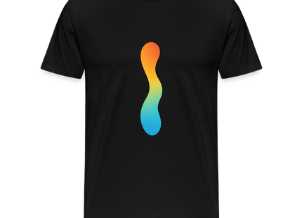 pH Gradient – Farbe als chemische Wahrheit - Männer Premium T-Shirt - Schwarz