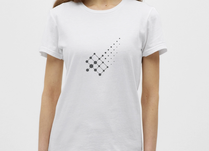 Diffusion Geometry – Die stille Bewegung der Materie - Frauen T-Shirt - Weiß