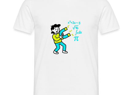 Magnet for Problems - Männer T-Shirt - Weiß