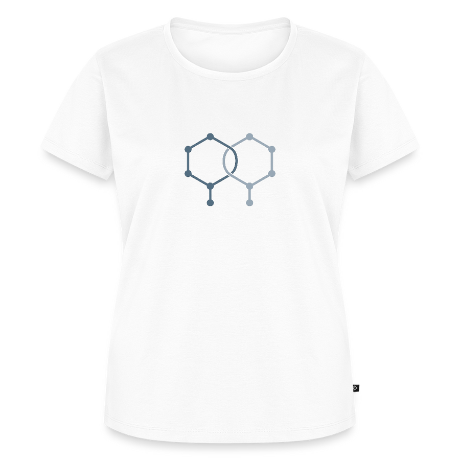 Isomer Shift – Verschiebung in perfekter Balance - Frauen T-Shirt - Weiß