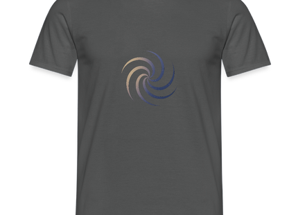 Spiral Geometry – Ordnung im Kosmos - Männer T-Shirt - Anthrazit