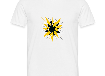 Radioactive Fragmentation – Ordnung im Zerfall - Männer T-Shirt - Weiß