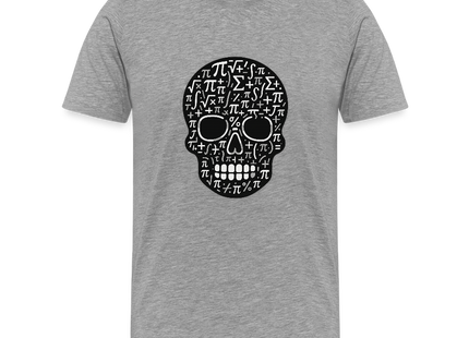 Math Kills - Männer Premium T-Shirt - Grau meliert