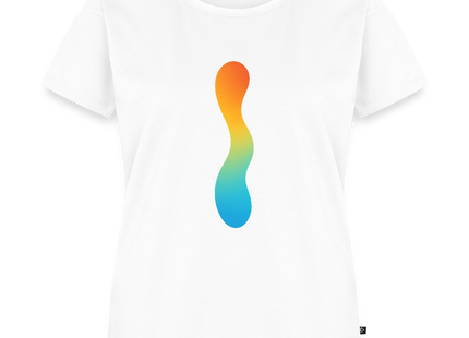 pH Gradient – Farbe als chemische Wahrheit - Frauen T-Shirt - Weiß