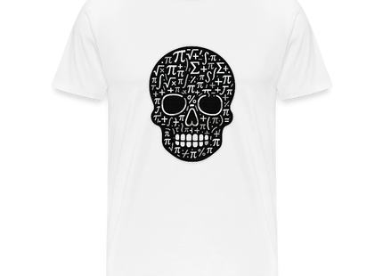 Math Kills - Männer Premium T-Shirt - Weiß