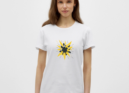 Radioactive Fragmentation – Ordnung im Zerfall - Frauen T-Shirt - Weiß