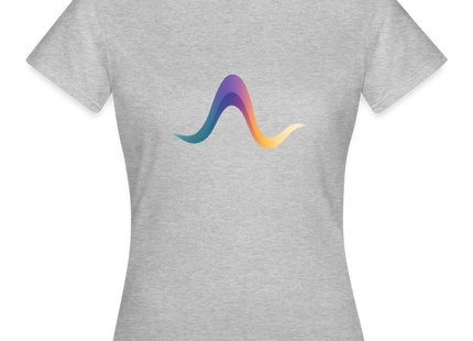 Reaction Pathway Flow – Der Weg der Veränderung - Frauen T-Shirt - Grau meliert