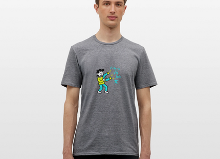 Magnet for Problems - Männer T-Shirt - Graphit meliert