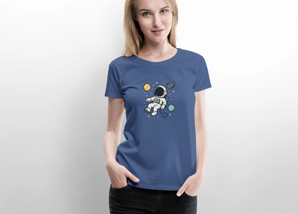 I Need Some Space – Physik trifft Weltraumhumor - Frauen T-Shirt - Taubenblau