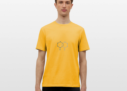 Isomer Shift – Verschiebung in perfekter Balance - Männer T-Shirt - Gelb