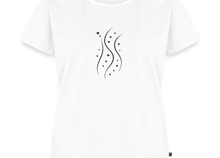 Valence Flow – Die Dynamik der Bindung - Frauen T-Shirt - Weiß