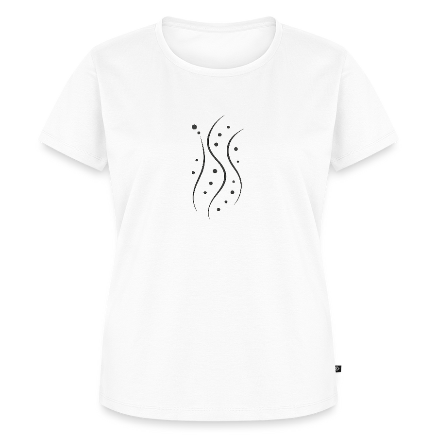 Valence Flow – Die Dynamik der Bindung - Frauen T-Shirt - Weiß