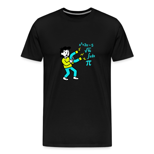 Magnet for Problems - Männer Premium T-Shirt - Schwarz