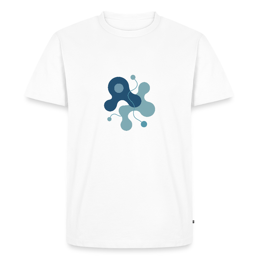 Organic Complexity – Die Form des Lebendigen - Männer T-Shirt - Weiß