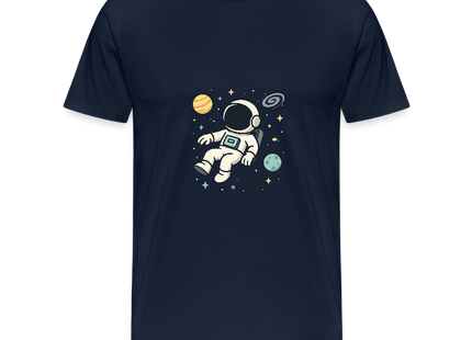 I Need Some Space – Physik trifft Weltraumhumor - Männer Premium T-Shirt - Navy