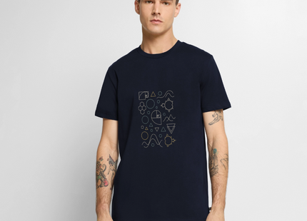I See Patterns – Männer T-Shirt - Navy