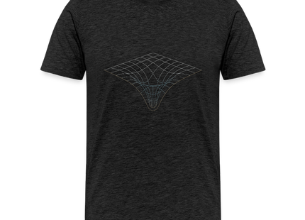 Relativity Geometry – Raumzeitkrümmung zum Anziehen - Männer Premium T-Shirt - Anthrazit